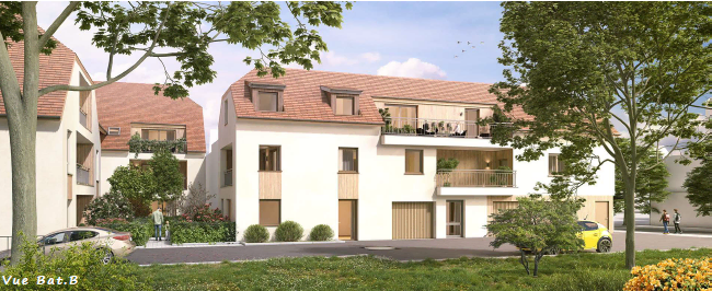 HOENHEIM CENTRE PETITE COPROPRIETE de 23 LOGEMENTS du T2 au T4