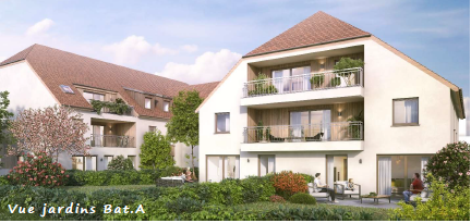 HOENHEIM CENTRE PETITE COPROPRIETE de 23 LOGEMENTS du T2 au T4